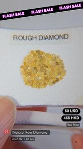 Natural Rough Diamond Deal (3.02 Cts)